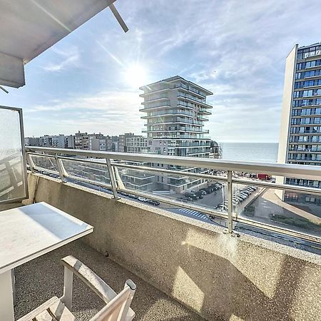 Oostende Studio Royal Ascot Q7 Met Terras En Zeezicht Op Toplocatie Buitenkant foto