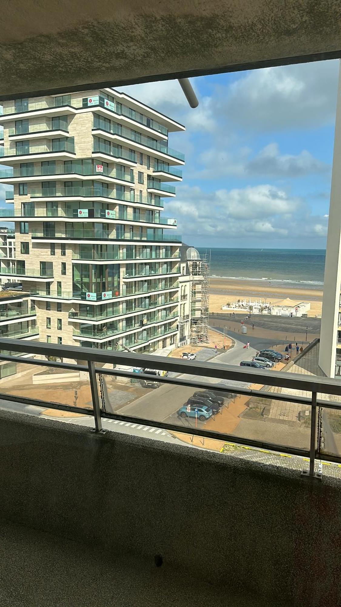 Oostende Studio Royal Ascot Q7 Met Terras En Zeezicht Op Toplocatie Buitenkant foto